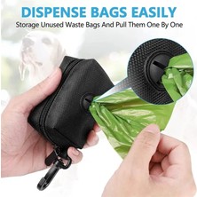 Shanhua Shop Mor Tarzı Pet Köpek Poop Çanta Tutucu Tasma Eki Ayarlanabilir Mini Seyahat Çöp Torbası Köpekler Atık Poop Torbaları Dispenser Pet Temizleme Araçları (Yurt Dışından)