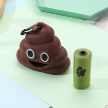 Shanhua Shop No.2 Tarzı Taşınabilir Pet Atık Torbası Dağıtıcı Seçici Çöp Torbaları Saklama Kutusu Poop Kılıfı Kedi Çöp Taşıyıcı Köpek Dağıtıcı Poop Çanta (Yurt Dışından)