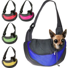 Shanhua Shop Yeşil Stil S Beden Açık Seyahat Pet Köpek Taşıyıcı Köpek Sırt Çantası Omuz Çantaları Örgü Oxford Tek Konfor Sling Çanta Tote Kılıfı Köpek (Yurt Dışından)