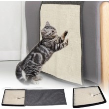 Shanhua Shop Tip2 Stili 3 Tip Sisal Kedi Scratcher Paw Pad ile Görünmez Tırnak Mobilya Kanepe Koruyucu Yavru Kedi Tırmalama Mat Kurulu Yıkanabilir Tırmalama Kedi (Yurt Dışından)