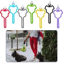 Shanhua Shop F Stili Köpek Atık Taşıyıcı Için Atık Torbası Dağıtıcı Pet Tedarik Aksesuarları Köpek Kedi Tasma Dağıtıcı Temiz Araçlar Eller Serbest Kaka Torbası Tutucu (Yurt Dışından)