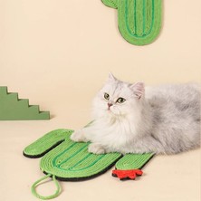 Shanhua Shop F Stili Sisal Kedi Scratcher Kurulu Mat Oyuncak Yumuşak Yatak Mat Pençeleri Bakımı Pet Oyuncaklar Tırmalama Sonrası Oyuncaklar Kedi Taşlama Tırnak Pedi (Yurt Dışından)