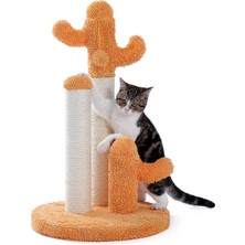 Shanhua Shop AMT0066OG Stili M Beden 2 Boyutlu Kaktüs Tarzı Kedi Ağaç Ev Kedi Yavrusu Için Çırpma Direkleri Tırmanma Komik Atlama Oyuncak Kedi Evi Когтеточка Rascador Gato (Yurt Dışından)