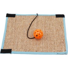 Shanhua Shop Iki Renkli Sisal Stili Yeni Kaymaz Sisal Masa Ayakları Kedi Tırmığı Mat Kedi Oyuncakları Kapalı Ev Mobilyaları Masa Sandalyeleri Kanepe Ayakları Koruyucu Kapak Pet Oyuncaklar (Yurt Dışından)