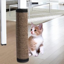 Shanhua Shop Koyu Gri Tarzı A Kedi Yavrusu Tırmalama Tahtası Ped Mobilya Sisal Scratcher Mat Masa Sandalye Korumak Kanepe Bacaklar Mat Tırmalama Direği Pençeleri Bakım Korumak (Yurt Dışından)