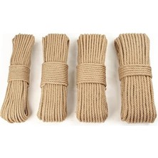 Shanhua Shop 20 Metre Tarzı 8mm Sisal Halat Kedi Ağacı Dıy Tırmalama Sonrası Oyuncak Kedi Tırmanma Çerçevesi Yedek Halat Masa Bacakları Kedi Keskinleştirmek Pençe Kedi Scratcher (Yurt Dışından)