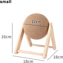 Shanhua Shop V-12CM Stili Kedi Etkileşimli Tırmalama Topu Oyuncak Yavru Kedi Sisal Halat Tırmalama Topu Tahtası Taşlama Paws Oyuncaklar Aşınmaya Dayanıklı Kedi Için Pet Malzemeleri (Yurt Dışından)