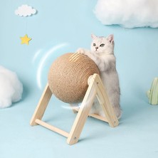 Shanhua Shop V-12CM Stili Kedi Etkileşimli Tırmalama Topu Oyuncak Yavru Kedi Sisal Halat Tırmalama Topu Tahtası Taşlama Paws Oyuncaklar Aşınmaya Dayanıklı Kedi Için Pet Malzemeleri (Yurt Dışından)