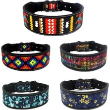 Shanhua Shop No.8 Tarzı S Beden Yansıtıcı Yaka Ayarlanabilir Evcil Hayvan Tasması Büyük Köpekler Için Pitbull Tasma Köpek Tasması Perro Yavru Yaka Ошейник Для Собак Pit Bull (Yurt Dışından)