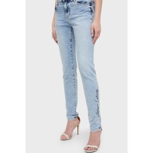 Armani Exchange J69 Normal Bel Slim Fit Jeans Bayan Kot Pantolon 3DYJ69 Y36DZ 1500