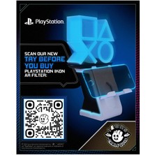 Cable Guys Sony Playstation Icon Işıklı Stand Dualsense Dualshock Oyun Kolu Tutucu Telefon Uyumlu Cable Guys Lisanslı Orijinal