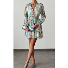 Alya NS Butik Şifon Astarlı Elbise