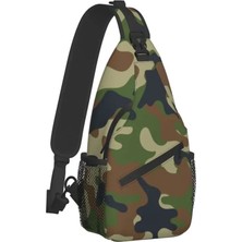 Yuying Shop No.1 Stili 39X19X9CM Kamuflaj Sling Göğüs Crossbody Çanta Erkekler Moda Seyahat Için Askeri Camo Omuz Sırt Çantası (Yurt Dışından)