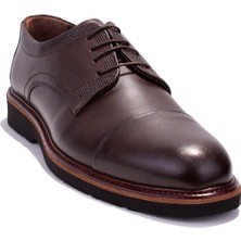 Dagoster DMA08-217CC Kahve Ortopedik Günlük Erkek Deri Ayakkabı