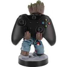 Cable Guys Guardians Of The Galaxy Toddler Groot In Pajamas Dualsense Dualshock Oyun Kolu Tutucu Telefon Uyumlu Cable Guys Lisanslı Orijinal