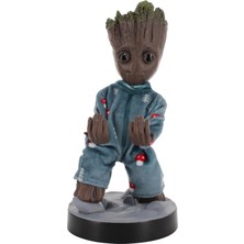 Cable Guys Guardians Of The Galaxy Toddler Groot In Pajamas Dualsense Dualshock Oyun Kolu Tutucu Telefon Uyumlu Cable Guys Lisanslı Orijinal