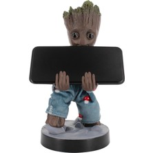 Cable Guys Guardians Of The Galaxy Toddler Groot In Pajamas Dualsense Dualshock Oyun Kolu Tutucu Telefon Uyumlu Cable Guys Lisanslı Orijinal