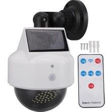 Gaman Dış Mekan Güneş Enerjili JX-5116 Sahte Kamera Görünümlü Kumandalı 3 Mod Solar Lamba