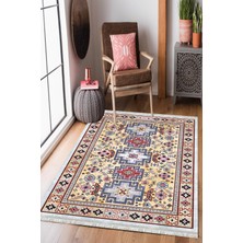 Homier Westa Kalitesi Yıkanabilir Kaymaz Taban Kilim ve Yolluk H-OT-4254A