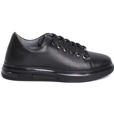 Onix  Deri  Silikon Havali Taban Yapili Olan Erkek Sneaker Ayakkabi