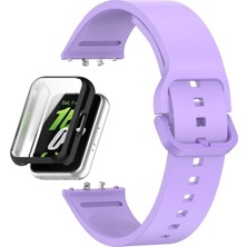 Apsuwa Samsung Galaxy Fit 3 Kordon + Ekran Koruyucu Kasa Siyah