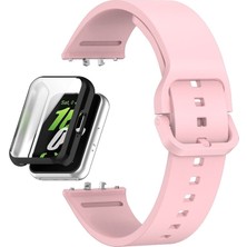 Apsuwa Samsung Galaxy Fit 3 Kordon + Ekran Koruyucu Kasa Siyah