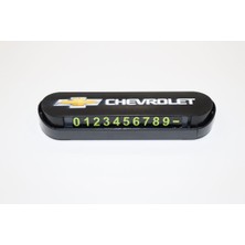 Rosetr Chevrolet Araç Içi Numaratör Geçici Park Aç/kapa Numaratör Chevrolet Logolu