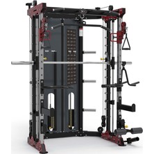 Max Tech Dual Cable Crossover & Smith Machine Kombo Istasyon (Profesyonel Kullanıma Uygundur)