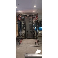 Max Tech Dual Cable Crossover & Smith Machine Kombo Istasyon (Profesyonel Kullanıma Uygundur)