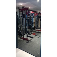 Max Tech Dual Cable Crossover & Smith Machine Kombo Istasyon (Profesyonel Kullanıma Uygundur)