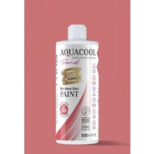 Aquacool Trend M.a.c K7 Ral Renkleri 500 ml Renklendirilmiş Akrilik Hobi Boya Ral 3014 Antik Pembe