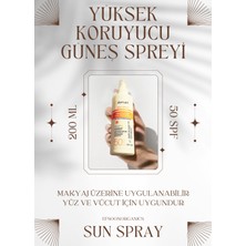 Dermokil Güneş Kremi Yüz ve Vücut Sun Sprey Yüksek Koruyucu Güneş Spreyi 50 Spf 200 ml