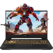 Asus Tuf Gaming F15 FX507VI-LP096A8 I7-13620H 64GB 512SSD+1TBSSD RTX4070 15.6" Fullhd Freedos Taşınabilir BILGISAYAR-CNT009