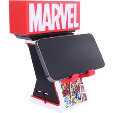 Cable Guys Marvel Comics Işıklı Stand Dualsense Dualshock Oyun Kolu Tutucu Telefon Uyumlu Cable Guys Lisanslı Orijinal