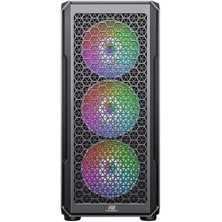 Powerboost 650W 80+ Bronze PB-P3385B Gamıng Mıd-Tower Pc Kasası