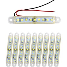 ARW 10 Adet 9 Ledli Parmak LED Beyaz Işık Su Geçirmez 12-24V