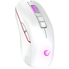 Rampage SMX-R20 Specter Kablosuz Mouse Beyaz Ledli Şarjlı Gaming Mouse Oyuncu Mouse