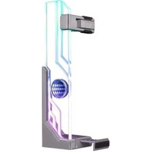 Coolermaster MCA-U000R-AGSBTG-00 Masteraccessory Atlas Argb Ledli Tempered Camlı Universal Ekran Kartı Destek Aparatı (Vga Holder)