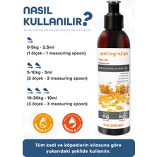 Patiografya Premium Kedi ve Köpekler İçin Balık Yağı 200 ml