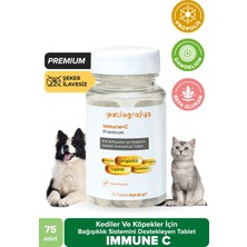 patiografya Premium Immune C Kediler ve Köpekler Için Bagışıklık Sistemini Destekleyen Tablet