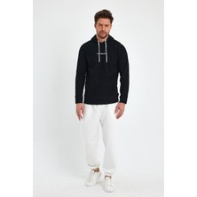 Kef Clothing Originals Siyah Hoodie, Oversize Sweatshirt, Erkek Hoodie