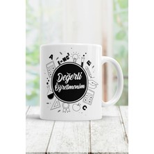 Azresa Değerli Öğretmenim Kupa Bardak