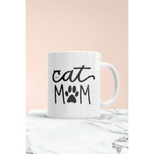 Azresa Cat Mom Baskılı Kupa Bardak