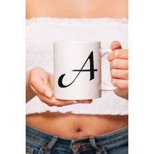 Azresa A Harfli Özel Tasarım Kupa