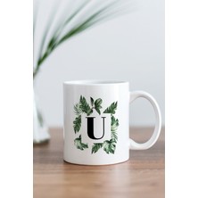 Azresa U Harfi Baskılı Kupa Bardak