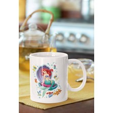 Azresa Deniz Kızı Baskılı Porselen Kupa Bardak