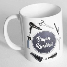 Azresa Kadın Kuaförlerine Hediye Baskılı Kupa Bardak