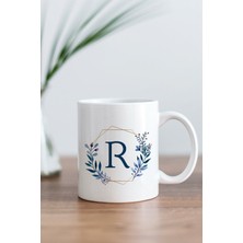 Azresa R Harfi Baskılı Kupa Bardak