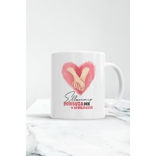 Azresa Ellerimiz Sonsuza Dek Ayrılmasın Sevgiliye Özel Kupa