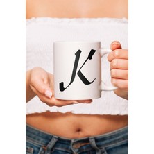 Azresa K Harfli Özel Tasarım Kupa